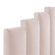 Noelle Performance Velvet King/California King Headboard-Pink