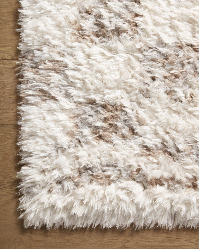 Angela Rose x Loloi Amira Ivory / Pebble 7'-10" x 10' Area Rug