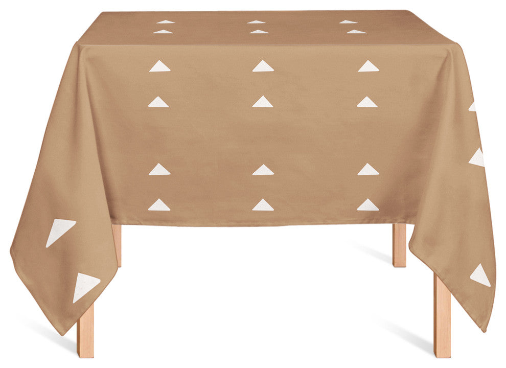Wobbly Triangle Pattern 58x58 Tablecloth