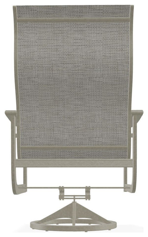 St. Catherine Sling Outdoor Supreme Swivel Rocker, Burke/Storm