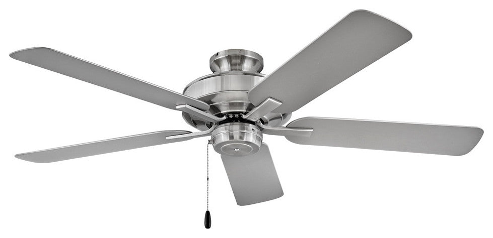 Hinkley Metro 52" Indoor Dual Mount Ceiling Fan, Brushed Nickel