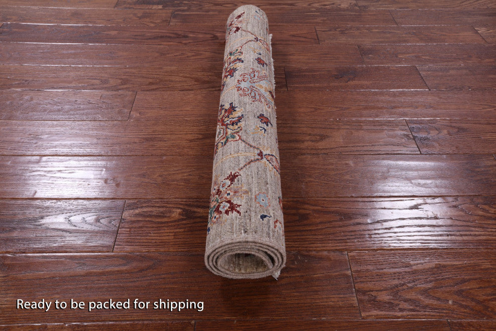 Persian Tabriz Hand-Knotted Rug 2' 8" X 4' 1" Q11249
