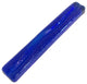 1x6 Wave Hand Poured Glass Tile, Cobalt