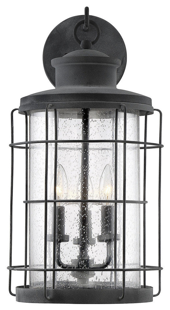 Savoy House 5-2671-88 Fletcher 3 Light Outdoor Wall Lantern, Oxidized Black