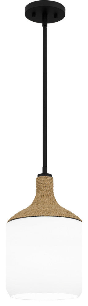 Quoizel QPPO5603MBK 1-Light Mini Pendant, Quoizel Piccolo Pendant