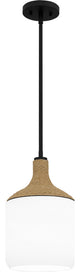Quoizel QPPO5603MBK 1-Light Mini Pendant, Quoizel Piccolo Pendant