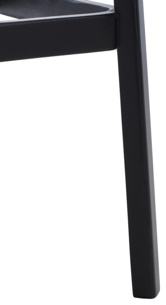 Safavieh Silus Backless Cane Bar Stool, Black