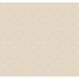 Beige Deco Screen Wallpaper