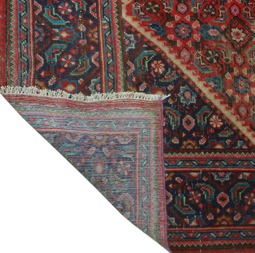 Semi-Antique Muhaymin Rust Rug