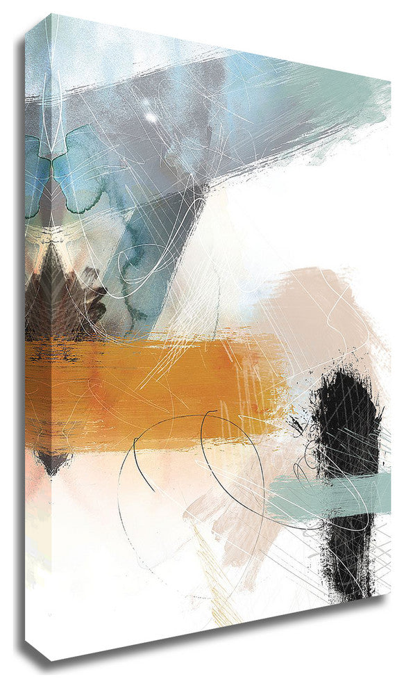 Abstract Blush No. 2 by Louis Duncan-He, Print on Canvas, 16" x 24"