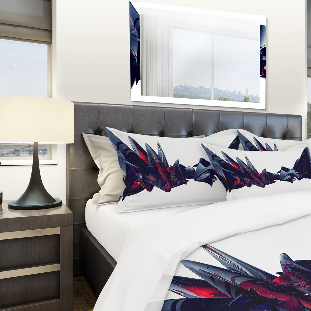 Nice To Meet You Modern and Contemporary Duvet Cover Set, Twin