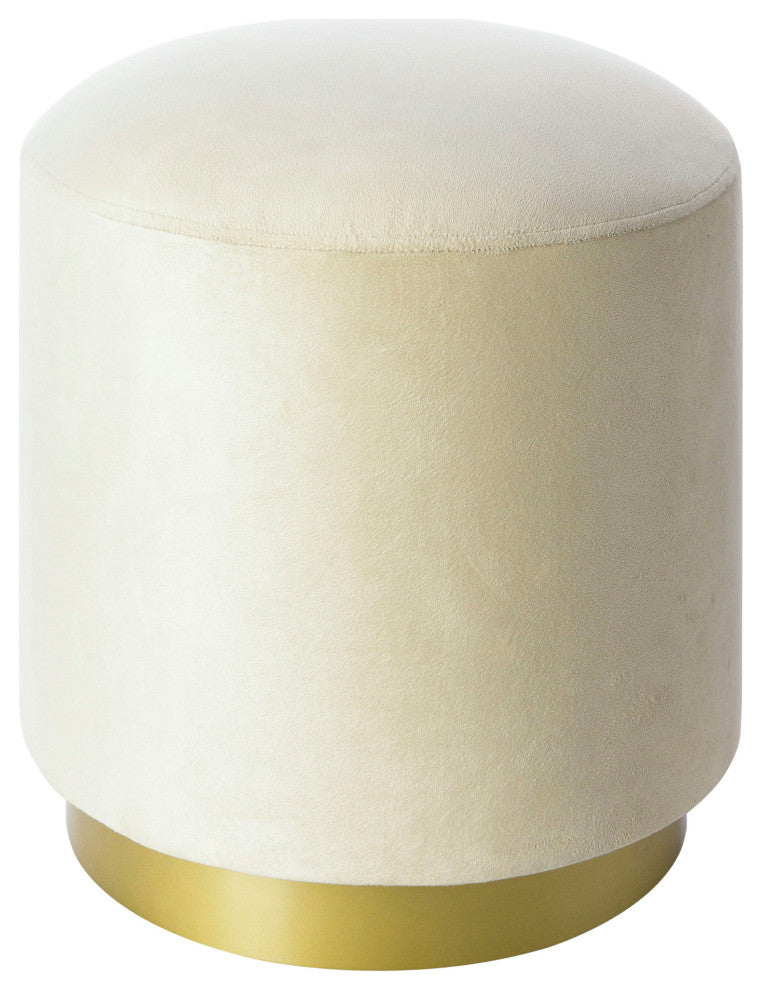 Surya Roxeanne Ron-011 Ottoman 18"Hx16"Wx16"D