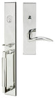 Air-Stream Lever, Mortise Entry Handleset, RHR, Polished Stainless Steel