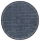 Surya Rajasthan RAJ-2300 8' Round Rug, Navy/White/Cream