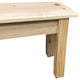 Pine Wood Bench, 66"