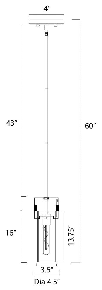 1-Light Gold Mini Pendant With White Cylindrical Glass Shade