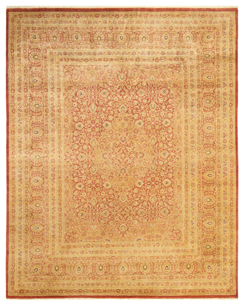 Mogul, One-of-a-Kind Hand-Knotted Area Rug Orange, 8'3"x10'3"