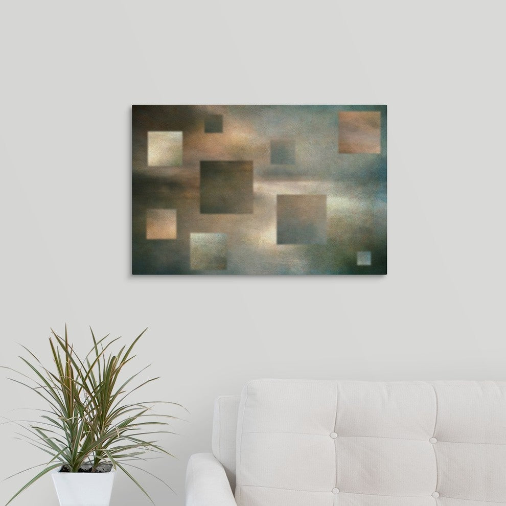 "A Departure From the Truth" Wrapped Canvas Art Print, 24"x16"x1.5"