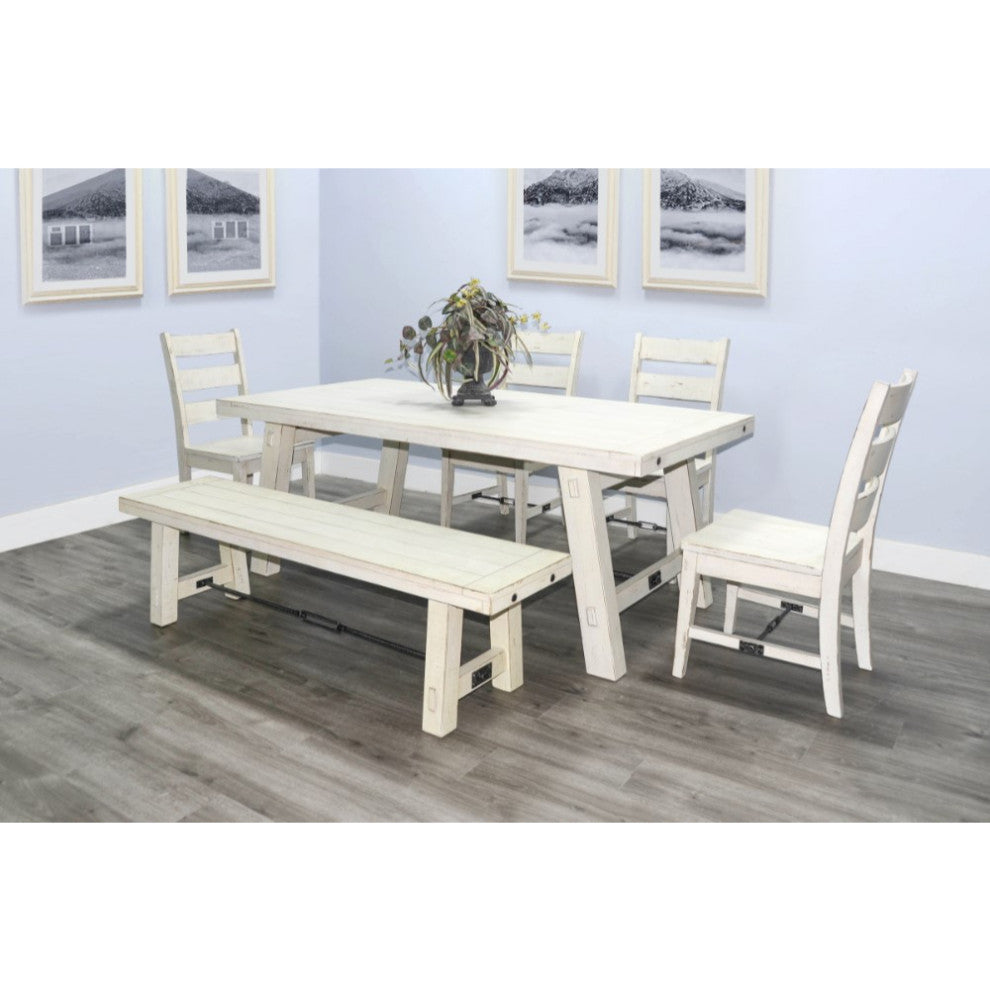 White Sand Dining Table