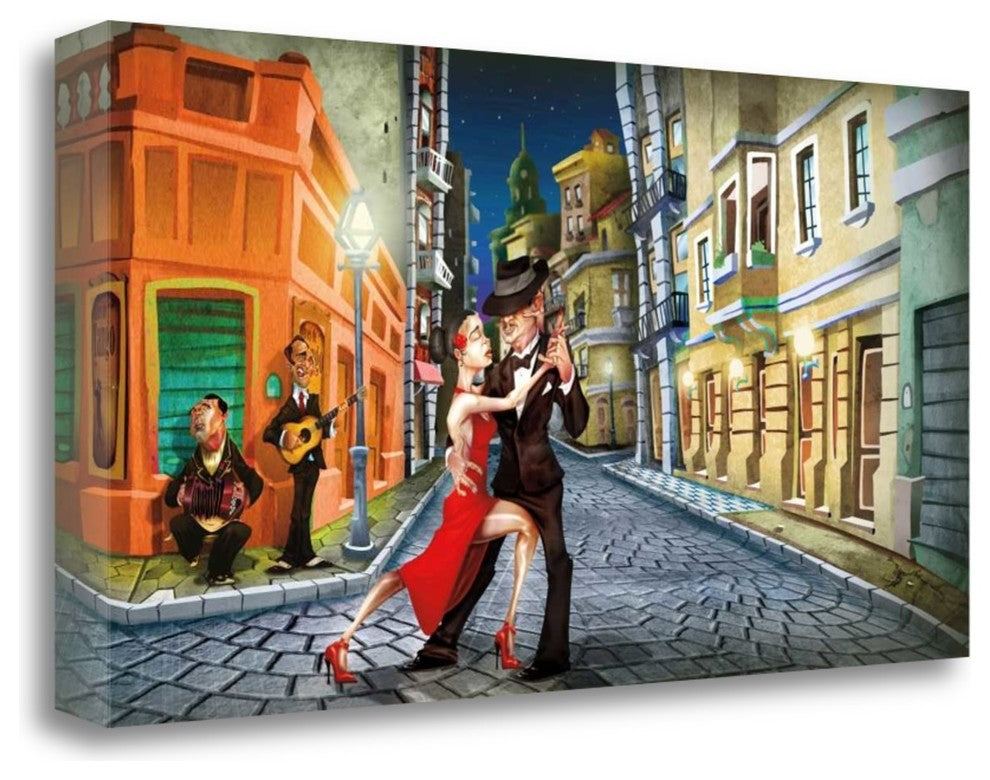 "Tango" By Adam Perez, Giclee Print on Gallery Wrap Canvas, Ready to Hang