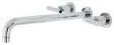 KS8041CML Wall Mount Tub Faucet, Polished Chrome