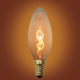 Spiral Loop 40 Watt Edison Bulb, E12 Base, Set of 4