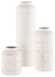 Safavieh Luette Ceramic Vase, Cream