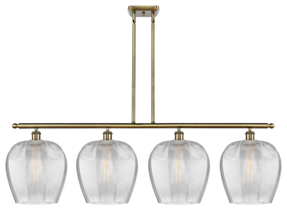 Innovations 516-4I-AB-G462-12-LED 4 Light Island Light, Antique Brass