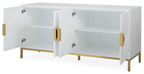 64" Tennant Brand Desata Versatile Sideboard, White