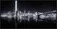 "Unforgettable 9-11" Framed Canvas Giclee by Javier De La, 37x19"