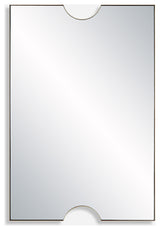 Uttermost 09933 Ticket 23-3/4"W x 35-1/2"H Rectangular Flat - Yellow