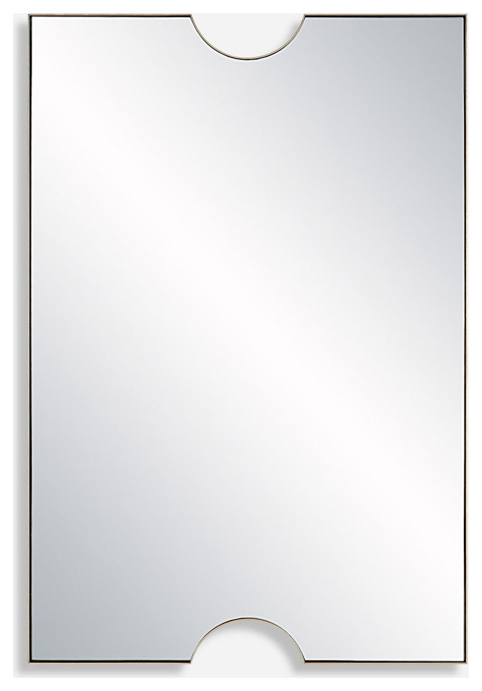 Uttermost 09933 Ticket 23-3/4"W x 35-1/2"H Rectangular Flat - Yellow