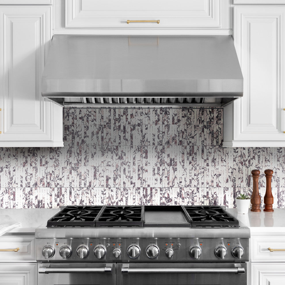 Touche Brick Stacked Rubis Porcelain Floor/Wall Tile