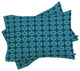 Deny Designs Khristian A Howell Moroccan Mirage Blue Pillow Shams, King