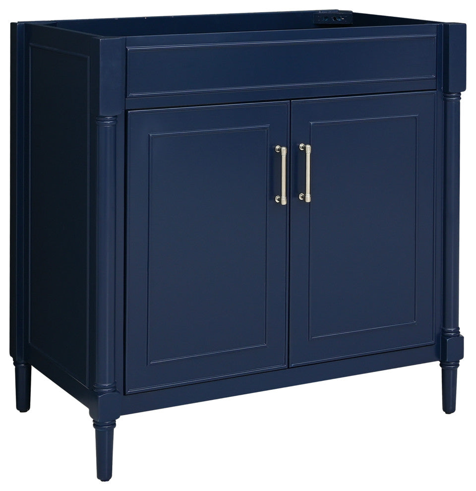 Avanity Bristol 36 in. Vanity Only in Navy Blue