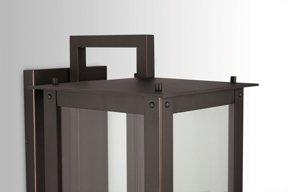 Capital Lighting 934642 Hunt 4 Light 36" Tall Outdoor Wall Sconce - Oiled