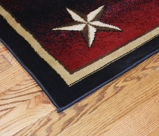 American Destination Amarillo Texas Star Area Rug, 7'10"x9'10"
