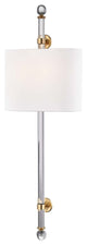 Wertham 2-Light Wall Sconce, Aged Brass