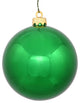 Vickerman 15.75" Green Shiny Ball Ornament