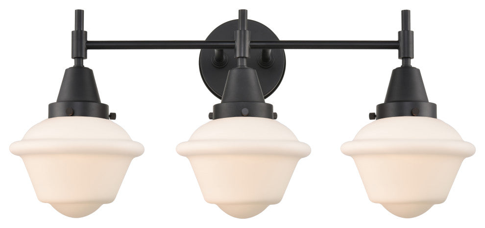 INNOVATIONS LIGHTING 447-3W-BK-G531 Caden 3 Light 26 inch Bath Vanity Light