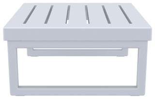 Mykonos Square Coffee Table Silver