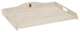 Farmhouse Pine Stove Top Tray, Antique White