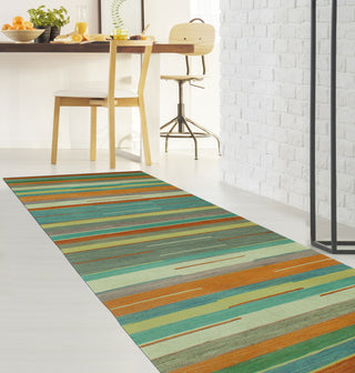 Winchester Kilim Floyd Gray/Ivory Runner, 2'8x9'9