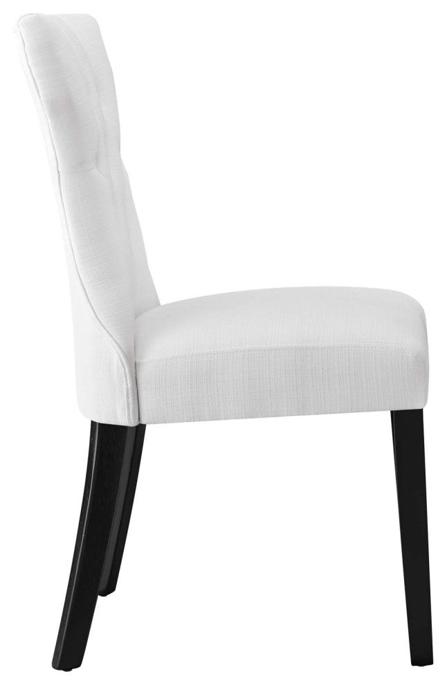 Silhouette Dining Side Chair, White