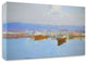 Harbor by Vahe Yeremyan, Print on Canvas, 25"x15"