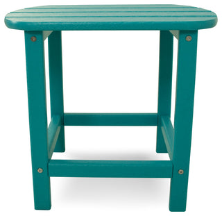 Polywood South Beach 18" Side Table, Aruba