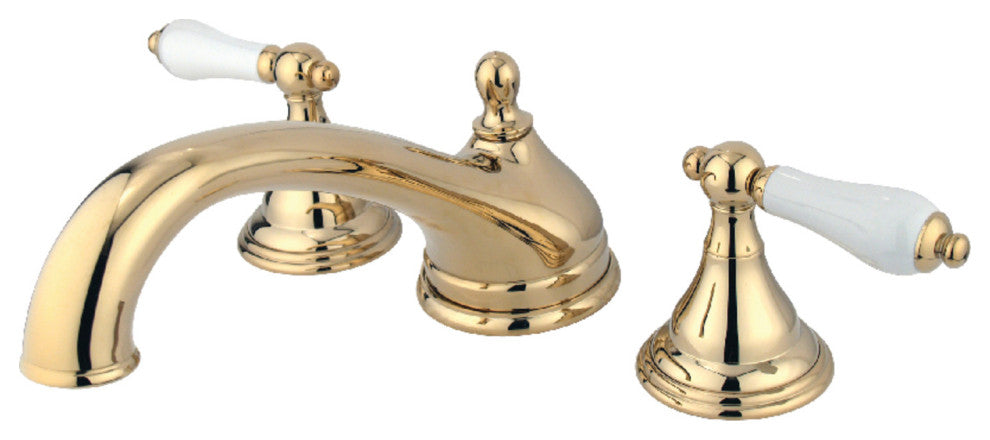 Kingston Brass Roman Tub Faucet, Polished Brass
