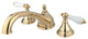Kingston Brass Roman Tub Faucet, Polished Brass