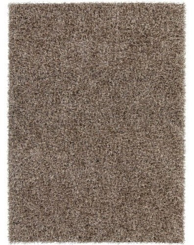 Blossom Contemporary Area Rug, Taupe, 3'x5'
