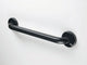 32 Inch Grab Bar With Safety Grip, Wall Mount Coated Grab Bar, Black